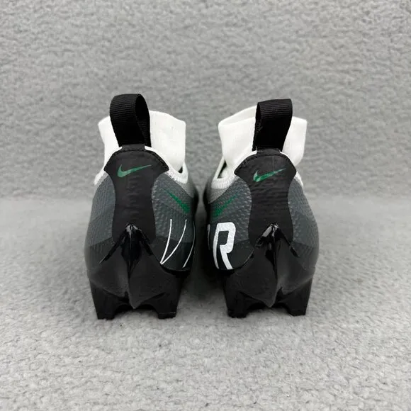 Nike Vapor Edge Pro 360 Mens 7 Shoes White Black Green Football Cleats Sneakers