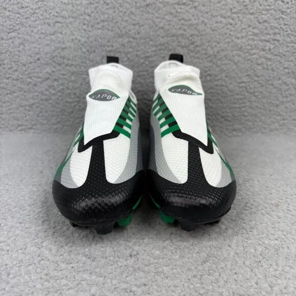 Nike Vapor Edge Pro 360 Mens 7 Shoes White Black Green Football Cleats Sneakers