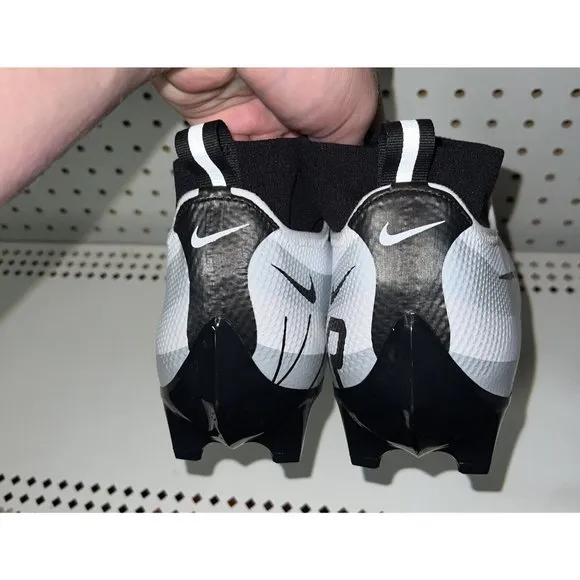 Nike Vapor Edge Pro 360 Mens Football Cleats Size 13 Gray White Black