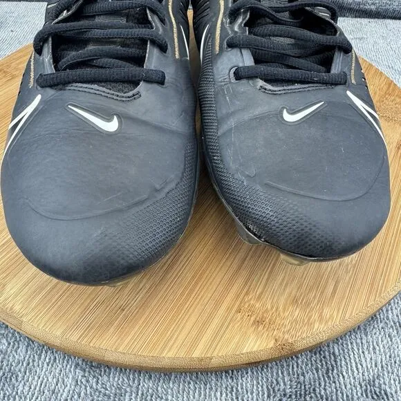 Nike Vapor Edge Pro 360 Mens Size 10.5 Cleats Black Football Training Sneakers