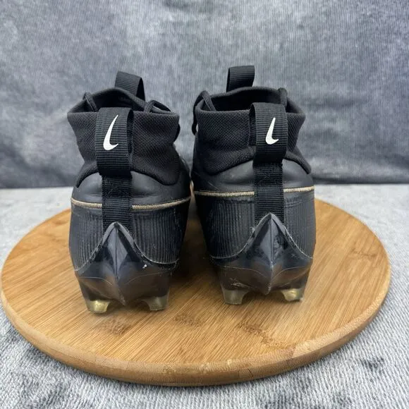 Nike Vapor Edge Pro 360 Mens Size 10.5 Cleats Black Football Training Sneakers