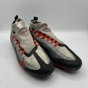 Nike Vapor Edge Pro 360 Sneakers Cleats Men's Size 11.5 Black Team Orange