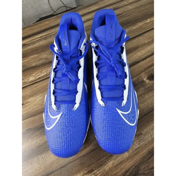 Nike Vapor Edge Shark 2 Men's DH5088-400‎ White Size 11.5 Football Cleats