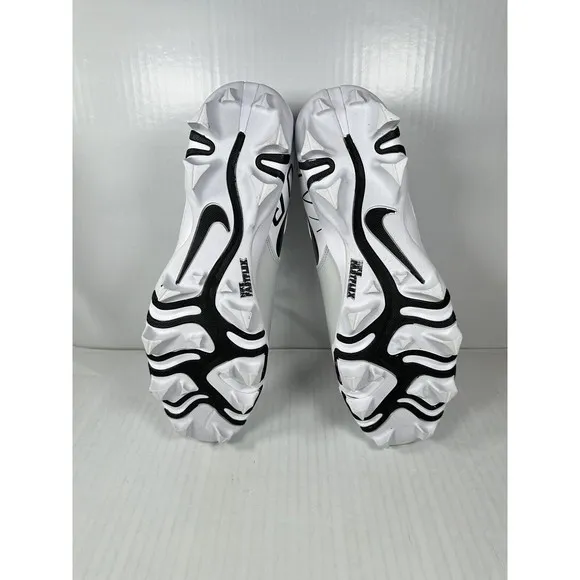 Nike Vapor Edge Shark Football Cleats Size 14 White/Black/Grey DQ5114-100 NEW