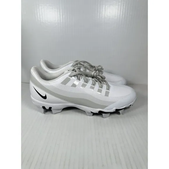 Nike Vapor Edge Shark Football Cleats Size 14 White/Black/Grey DQ5114-100 NEW