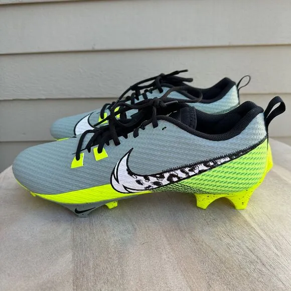 Nike Vapor Edge Speed 360 2 Football Cleats Shoes Gray FB8446-303 Mens Size 13
