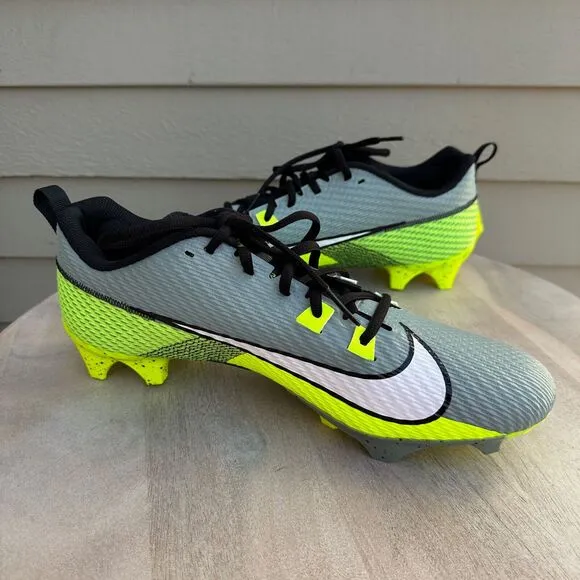 Nike Vapor Edge Speed 360 2 Football Cleats Shoes Gray FB8446-303 Mens Size 13