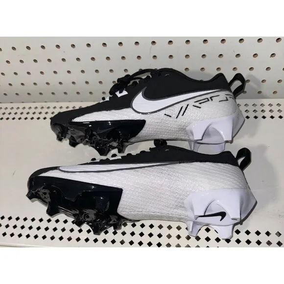 Nike Vapor Edge Speed 360 2 Mens Football Cleats Size 12 Black Gray White