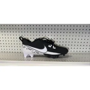 Nike Vapor Edge Speed 360 2 Mens Football Cleats Size 12 Black Gray White