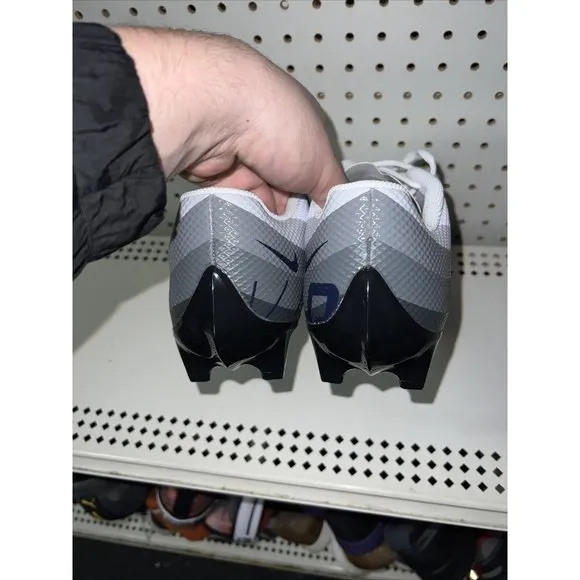 Nike Vapor Edge Speed 360 Mens Football Cleats Size 14 Gray Navy Blue White