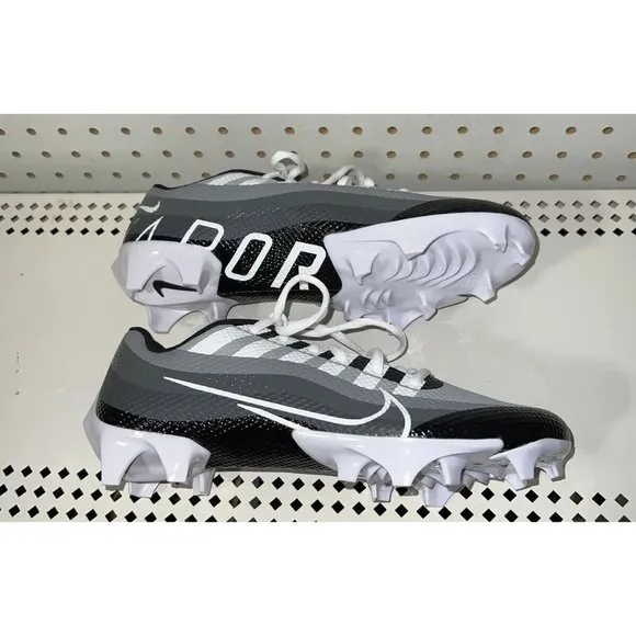 Nike Vapor Edge Speed 360 Mens Football Cleats Size 15 Gray Black White