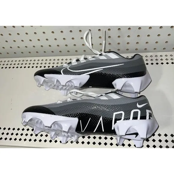 Nike Vapor Edge Speed 360 Mens Football Cleats Size 15 Gray Black White