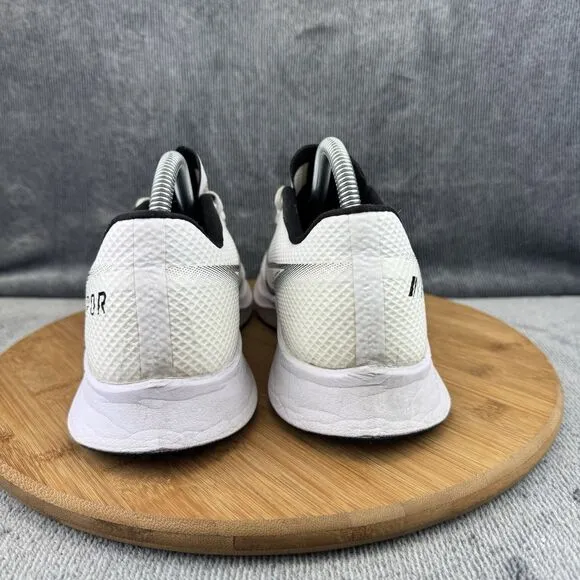 Nike Vapor Edge Turf Shoes Mens Size 7.5 Cleats White Black Football Sneakers