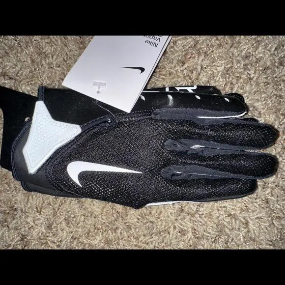 Nike Vapor Jet 7.0 Football Gloves Youth Black/White