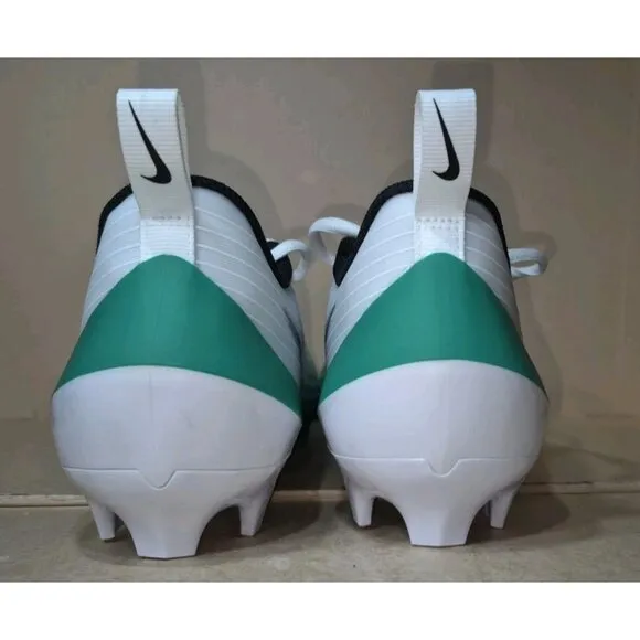 NIKE VAPOR SPEED 3 FOOTBALL CLEATS White/Green MEN'S SIZE 7.5 NEW