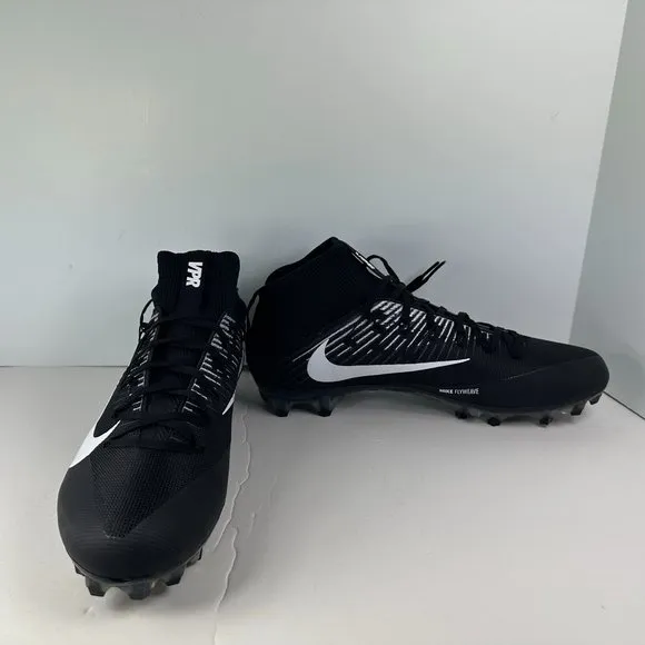 Nike Vapor Untouchable 2 Mens 13.5 Football Cleats Black 924113-001 NEW