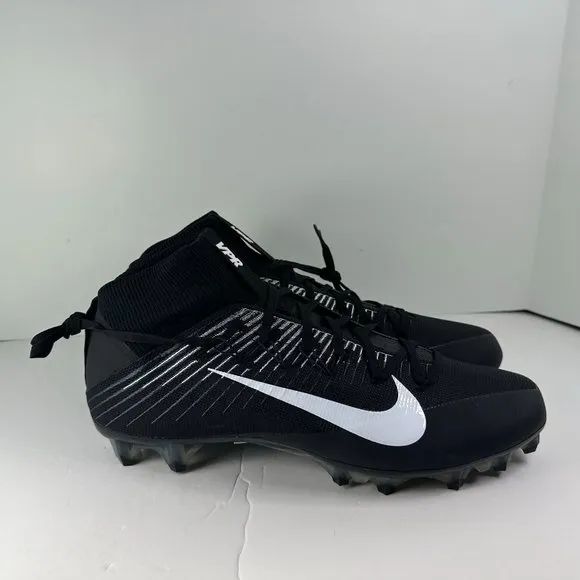 Nike Vapor Untouchable 2 Mens 13.5 Football Cleats Black 924113-001 NEW