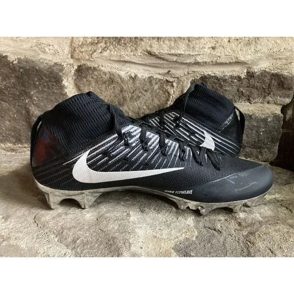 Nike Vapor Untouchable 2 TB Football Cleats Black 835831-010 Mens Size 12.5 New