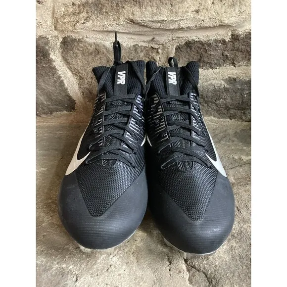 Nike Vapor Untouchable 2 TB Football Cleats Black 835831-010 Mens Size 12.5 New
