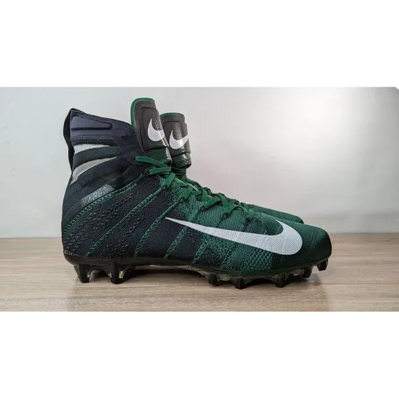 Nike Vapor Untouchable 3 Elite Flyknit Cleats Eagles AO3006-002 Men's‎ Size 13.5