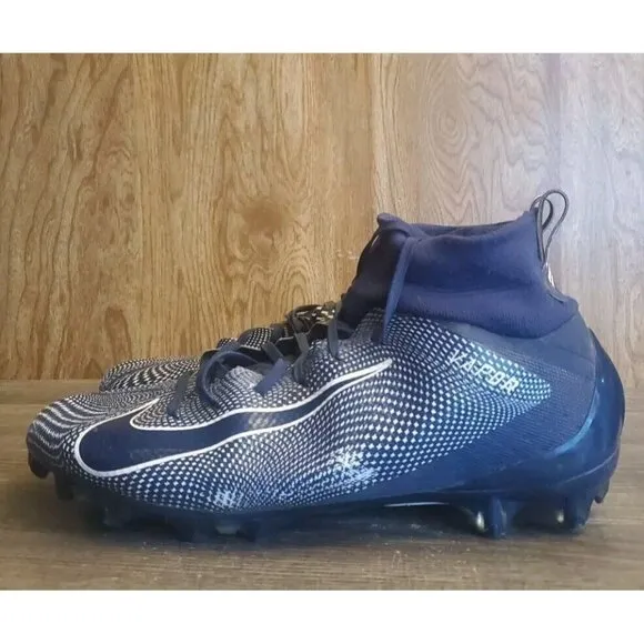 Nike Vapor Untouchable Pro 3 Football Cleats Mens Size 13 Navy