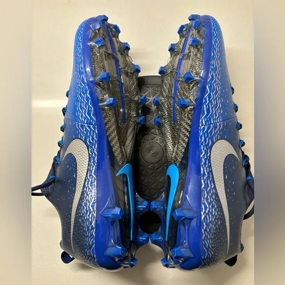 Nike Vapor Untouchable Pro Football Cleats Team Blue Mens Size 16 833385-404 EUC