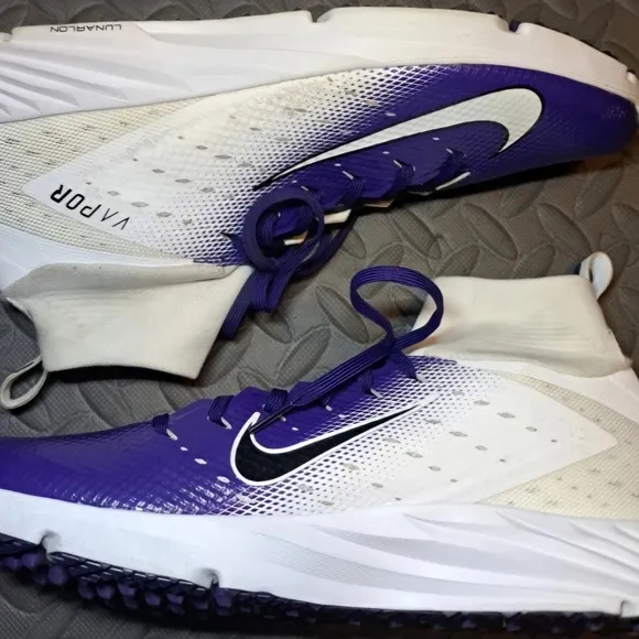 Nike Vapor Untouchable Speed 2 Turf Shoes Purple Men's Size 12