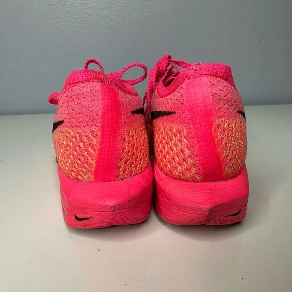 Nike Vaporfly 3 Women's Road Racing Shoes size 7 Pink/ orange Carbon Plated