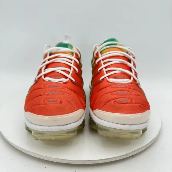 Nike Vapormax Plus  Men Size 10 924453-103 Retuned Air Rainbow Training Shoes