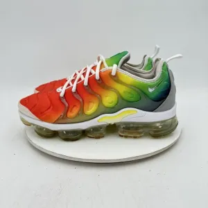 Nike Vapormax Plus  Men Size 10 924453-103 Retuned Air Rainbow Training Shoes