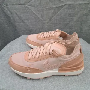 Nike Waffle One Trainer Womens Tennis Shoes Pink Oxford Rose Size 7.5 DM7604-600