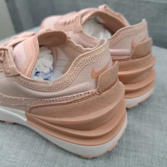 Nike Waffle One Trainer Womens Tennis Shoes Pink Oxford Rose Size 7.5 DM7604-600