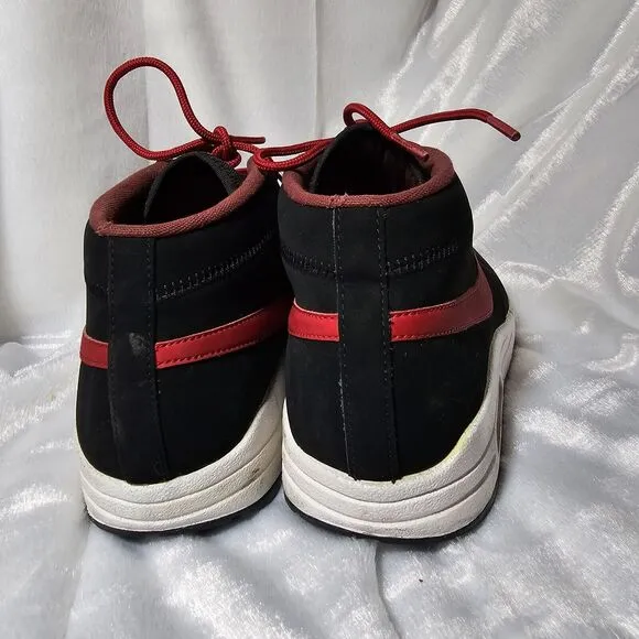 Nike Wardour Max 1 Textile Black/Gym Red-White-Dark Team Red 536901-061 Sz 11.5