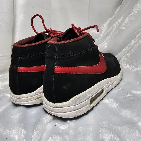 Nike Wardour Max 1 Textile Black/Gym Red-White-Dark Team Red 536901-061 Sz 11.5