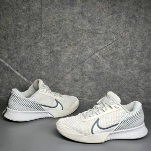 Nike Women's 9.5 Court Air Zoom Vapor‎ Pro 2 Tennis Shoes White DR6192-002