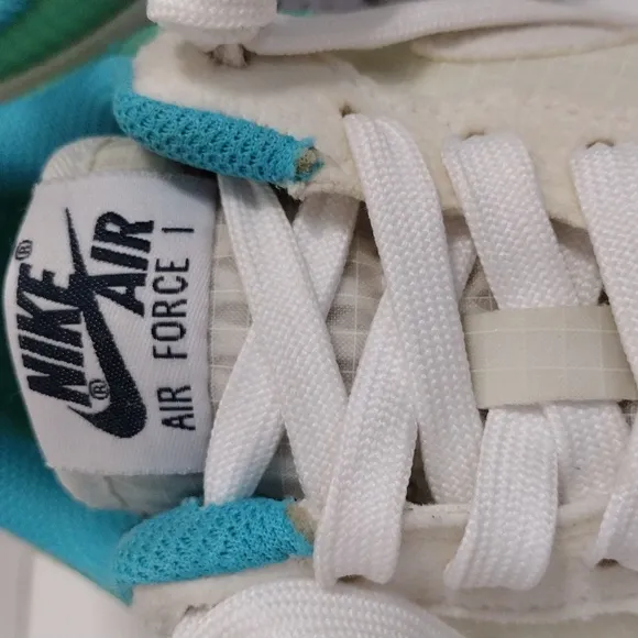 Nike Women's Air Force 1 Crater DO7692-101 Speckled Silhouette Low Top Sneakers