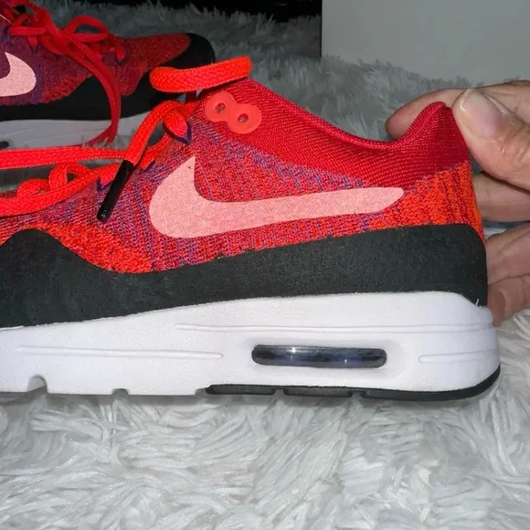 Nike Womens Air Max 1 Ultra Flyknit Running Trainers 859517 600 Sneakers Shoes
