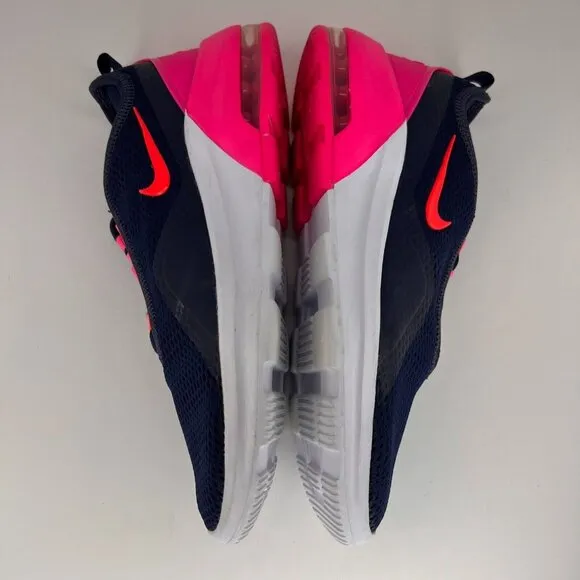 Nike Womens CZ7996-400 Navy Pink Blast Air Max Motion 2 Size 9 Running Shoes