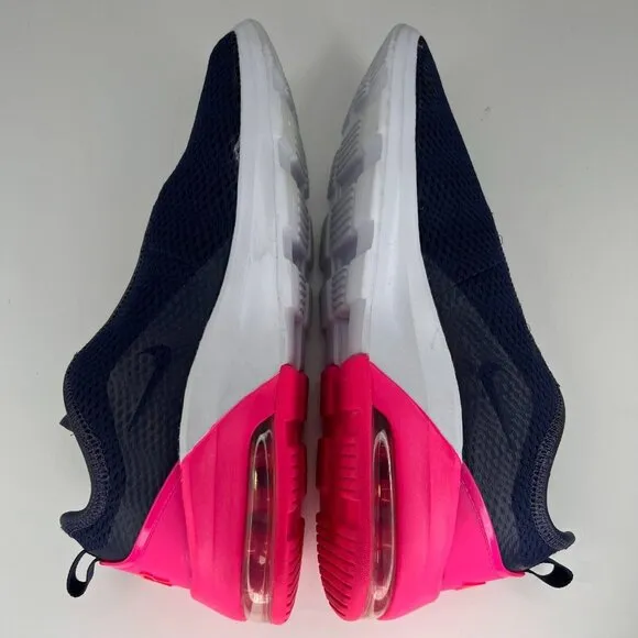 Nike Womens CZ7996-400 Navy Pink Blast Air Max Motion 2 Size 9 Running Shoes