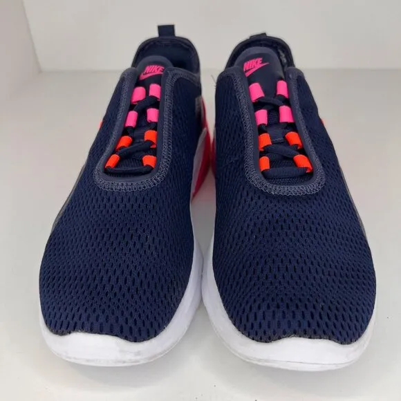 Nike Womens CZ7996-400 Navy Pink Blast Air Max Motion 2 Size 9 Running Shoes