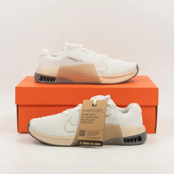 Nike Women's Metcon 9 'Metallic Gold Grain' DZ2537-104 Training Multi-Size