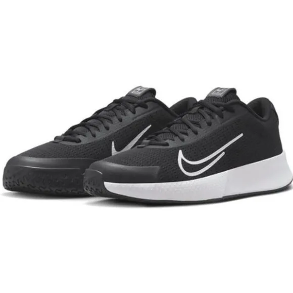 Nike Women's NikeCourt Vapor Lite 2 HC 'Black White' DV2019-001 Tennis size 10
