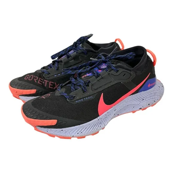 Nike Women's Pegasus Trail 3 Gore-Tex Running Shoes Black DC8794-002 Size 8