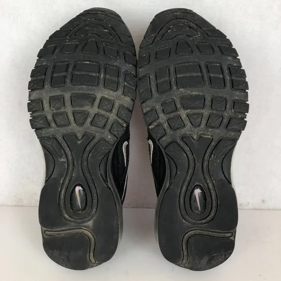 Nike Women's Size 6 Air Max 97 Black Woodgrain Brown Pink Lace-Up Sneakers Shoes