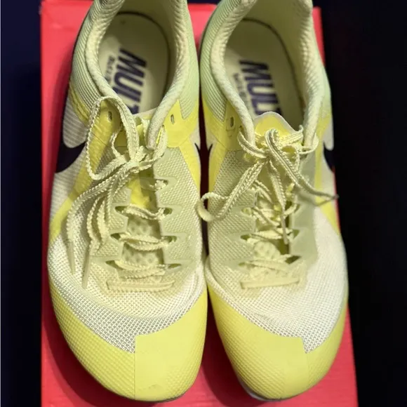 Nike Yellow Athletic Shoes