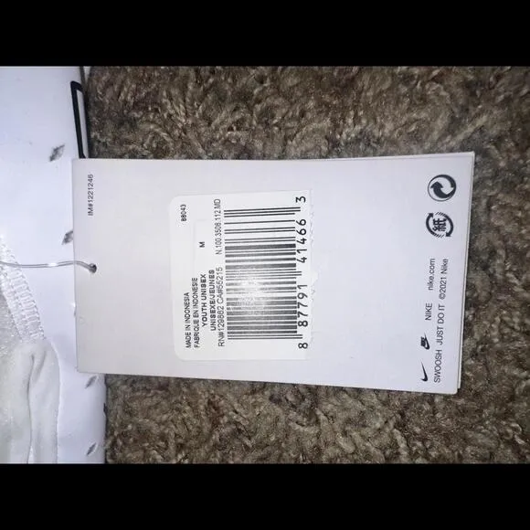 Nike Youth Vapor Jet 7.0 Football White/White/Black Gloves