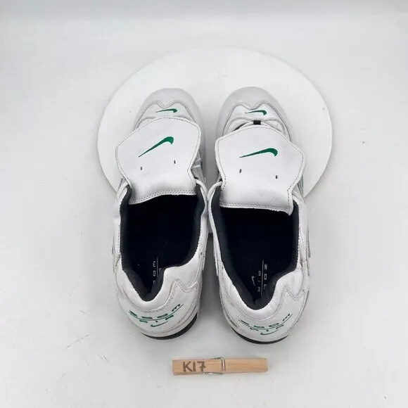 Nike Zoom Air Shark 2 Men Size 13.5 115058-131 White Green Cleats Baseball Shoe