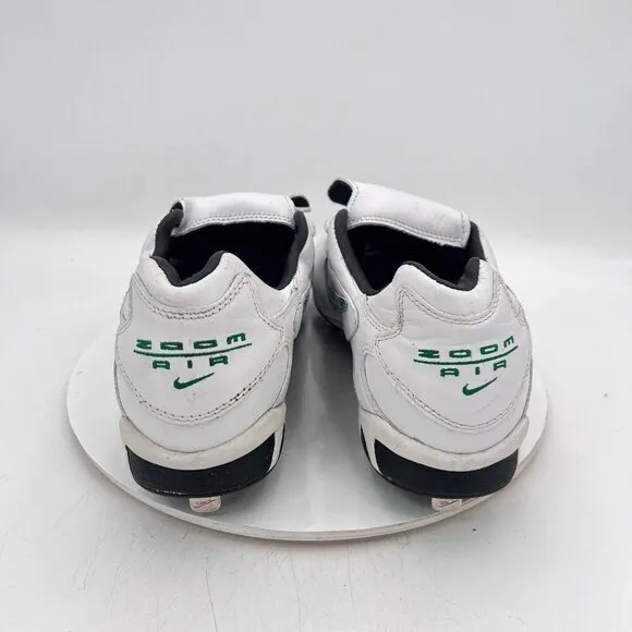 Nike Zoom Air Shark 2 Men Size 13.5 115058-131 White Green Cleats Baseball Shoe