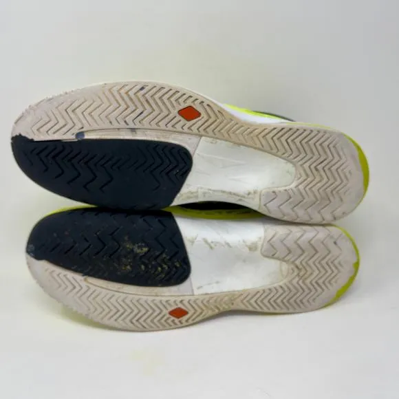 Nike Zoom Cage 2 Athletic Shoes Mens Sz 11 1/2 Yellow L.10.2 Sporty Tennis