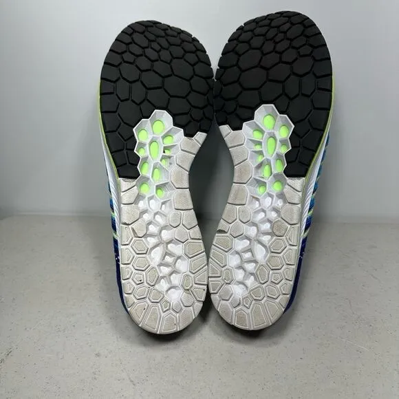 Nike Zoom Flyknit Streak Road Racing $160 Shoes 835994 414 Blue Glow Size 12